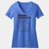 Women's Perfect Blend ® V Neck Tee Thumbnail