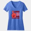 Women's Perfect Blend ® V Neck Tee Thumbnail