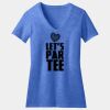 Women's Perfect Blend ® V Neck Tee Thumbnail
