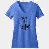 Women's Perfect Blend ® V Neck Tee Thumbnail