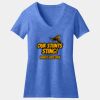 Women's Perfect Blend ® V Neck Tee Thumbnail