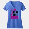 Women's Perfect Blend ® V Neck Tee Thumbnail