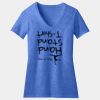 Women's Perfect Blend ® V Neck Tee Thumbnail