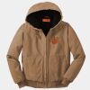 Washed Duck Cloth Insulated Hooded Work Jacket Thumbnail
