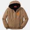 Washed Duck Cloth Insulated Hooded Work Jacket Thumbnail