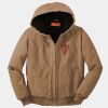 Washed Duck Cloth Insulated Hooded Work Jacket Thumbnail