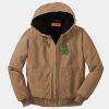 Washed Duck Cloth Insulated Hooded Work Jacket Thumbnail