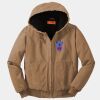 Washed Duck Cloth Insulated Hooded Work Jacket Thumbnail