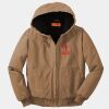 Washed Duck Cloth Insulated Hooded Work Jacket Thumbnail
