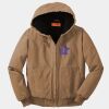 Washed Duck Cloth Insulated Hooded Work Jacket Thumbnail
