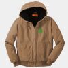 Washed Duck Cloth Insulated Hooded Work Jacket Thumbnail