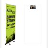 Roll UP Banner & Stand 34" X 80"  Thumbnail