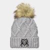 Faux Fur Pom Beanie Thumbnail