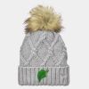 Faux Fur Pom Beanie Thumbnail