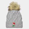 Faux Fur Pom Beanie Thumbnail