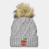 Faux Fur Pom Beanie Thumbnail
