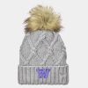Faux Fur Pom Beanie Thumbnail
