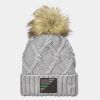Faux Fur Pom Beanie Thumbnail