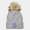 Faux Fur Pom Beanie Thumbnail